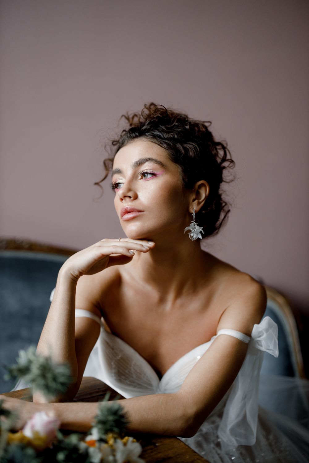 Серьги из ювелирной смолы