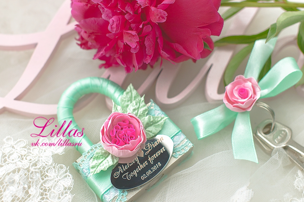 Замочки на свадьбу от Lillas.ru