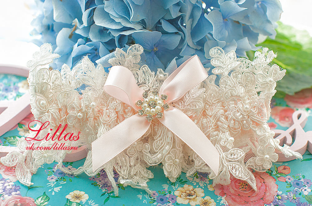 Свадебная подвязка невесты от Lillas.ru