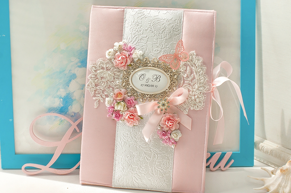 Папка для свидетельства о браке Lillas.ru