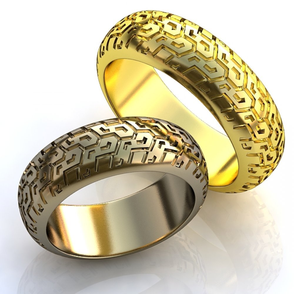 Обручальные кольца на заказ. Срок изготовления 2-3 недели.