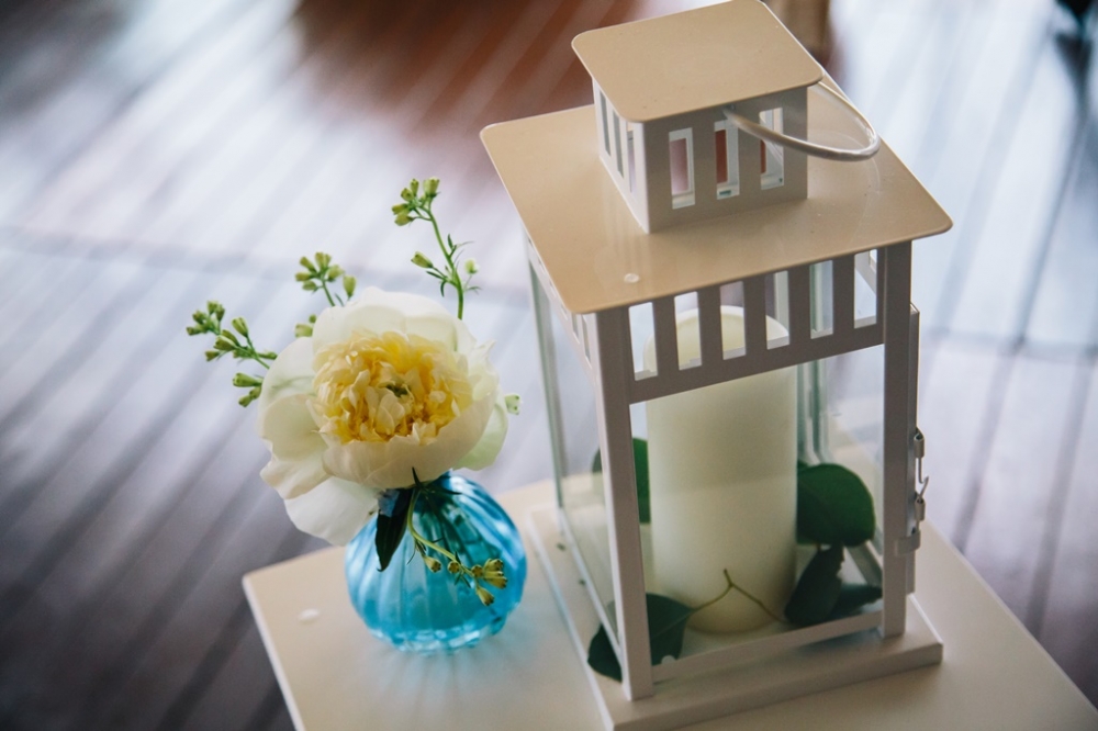 Декор в зоне регистрации. Ресторан "Гуси-Лебеди".