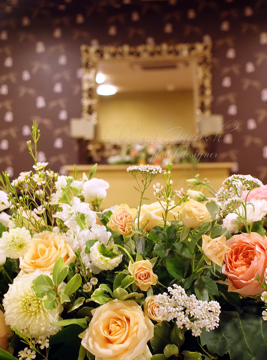 Флористическое оформление свадьбы