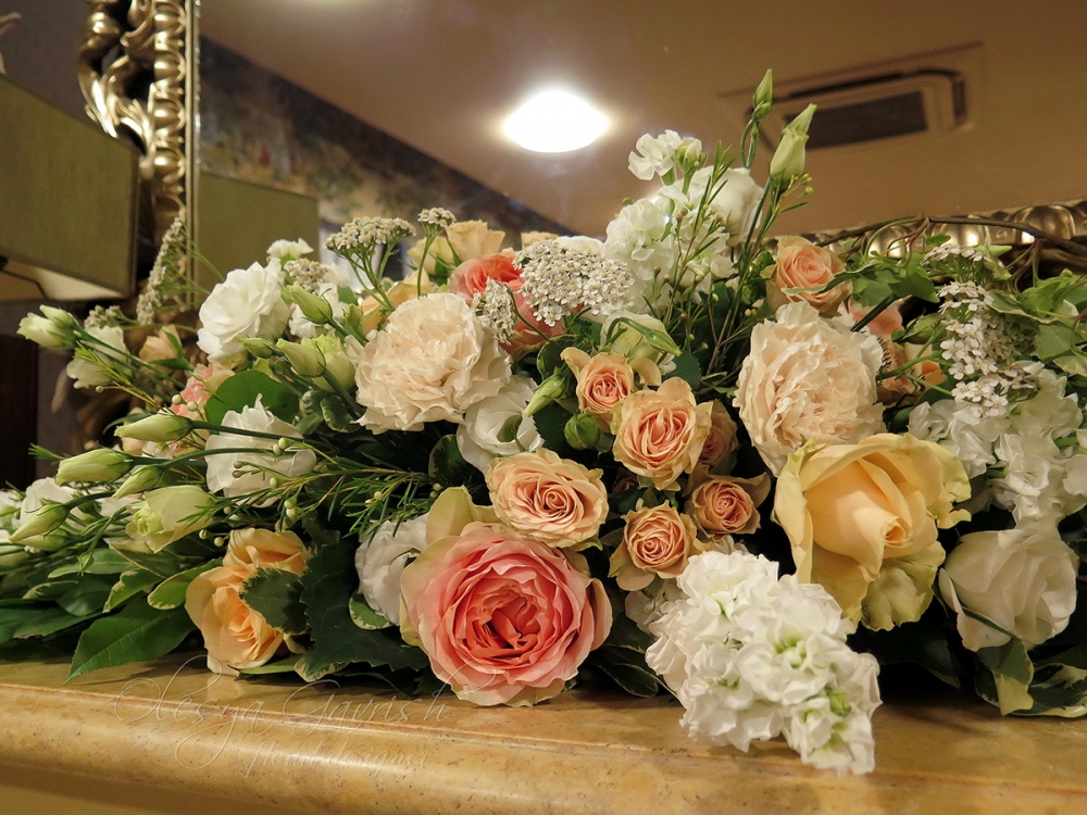 Флористическое оформление свадьбы