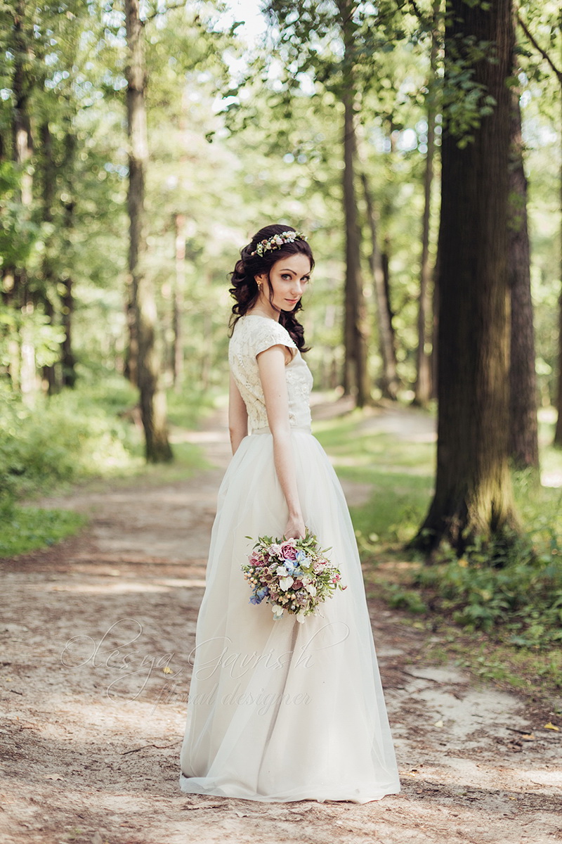 olesyagavrishflowers, эксклюзивная флористика, букет невесты, свадебный букет, флорист лобня, свадебный флорист, свадьба лобня, Лобня, свадьба Москва, самые красивые букеты, венок из живых цветов, свадебная флористика