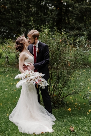 Свадебное ретро в духе старого Голливуда