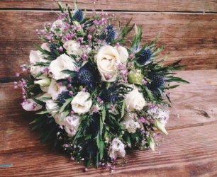 Букет с розами