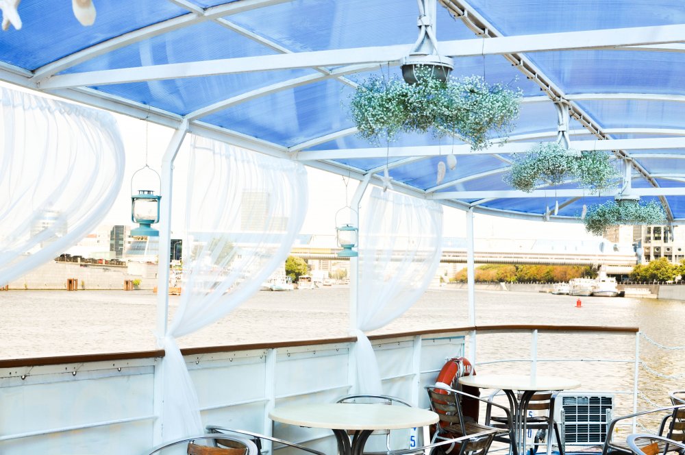 Оформление свадьбы на теплоходе