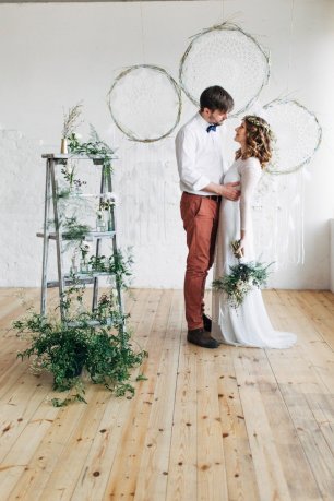 Фотосессия в студии в стиле бохо