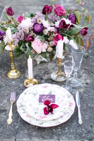 Сервировка стола и полиграфия