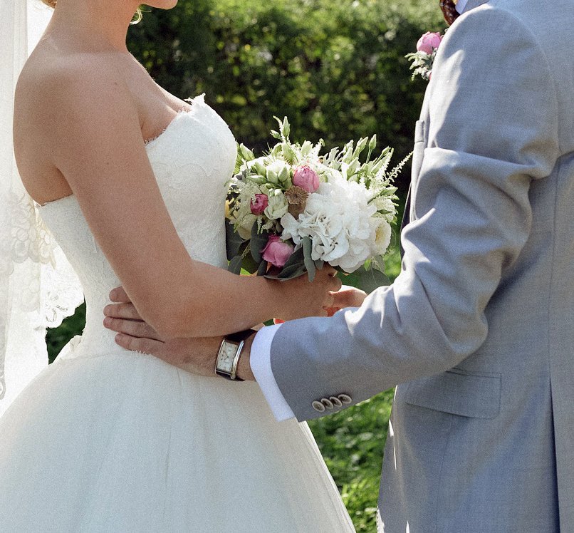 Букет невесты.
