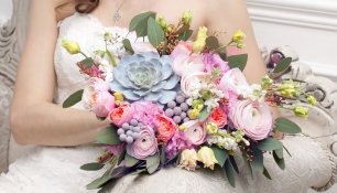 Нежный букет невесты