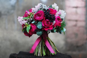 Роскошный букет невесты