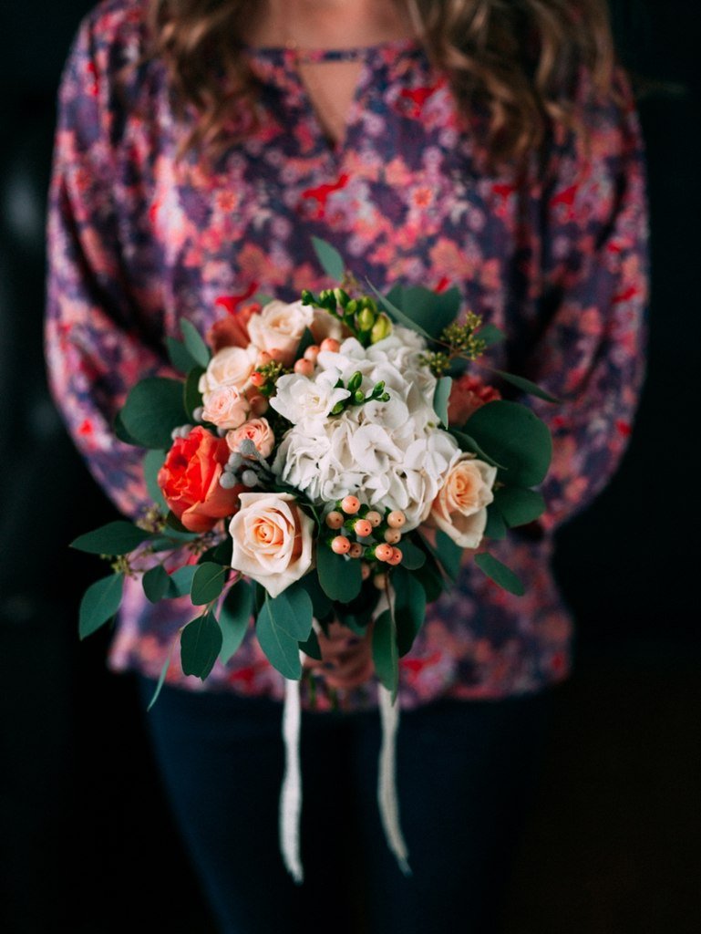 Красивый букет, что тут ещё скажешь :)