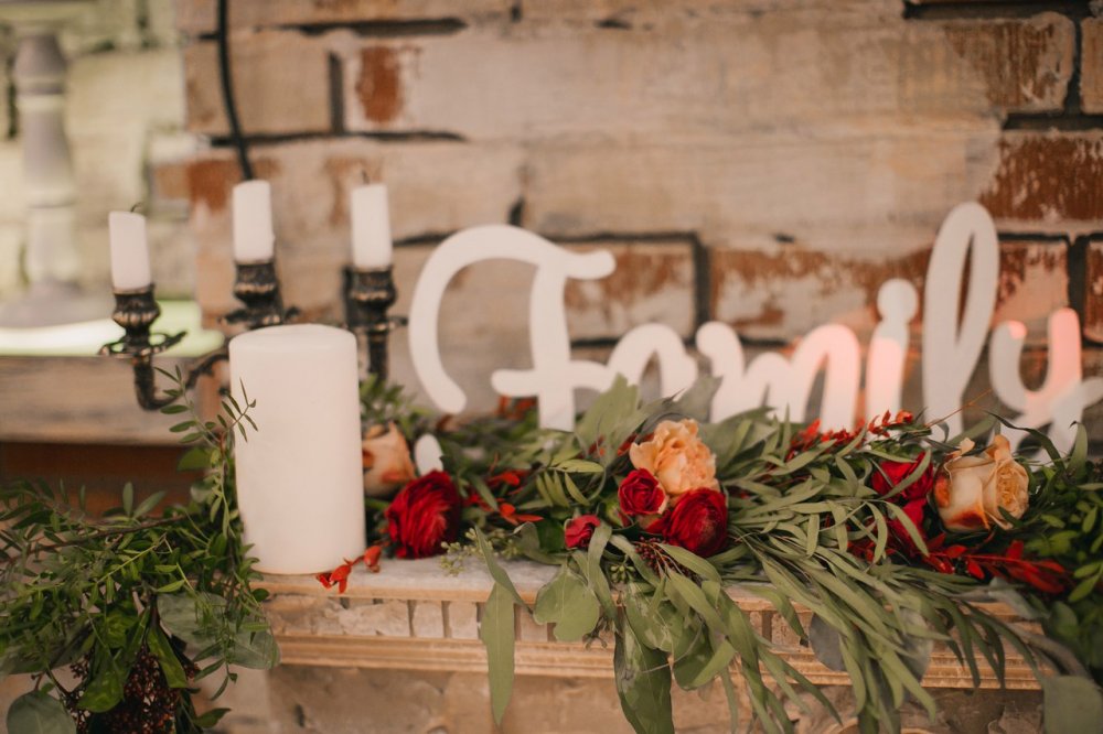 Свадьба в цвете марсала