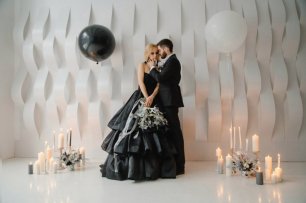 Фотосессия в черном цвете