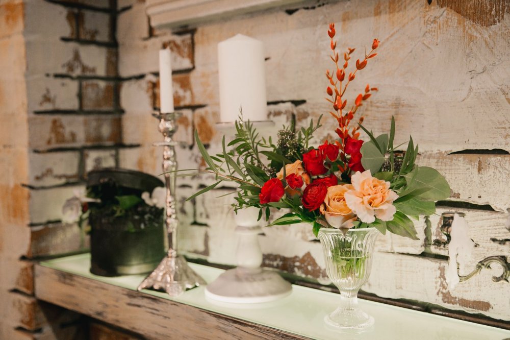 Свадьба в цвете марсала