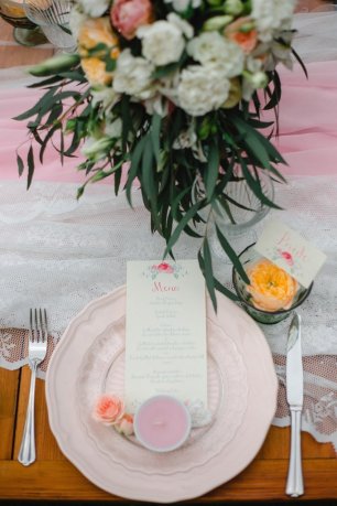 Цветочная композиция на стол