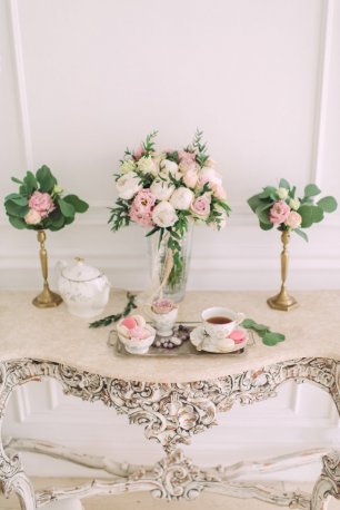 Ранний завтрак невесты перед свадьбой