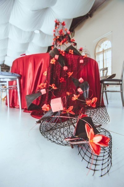 Декор стола для гостей.