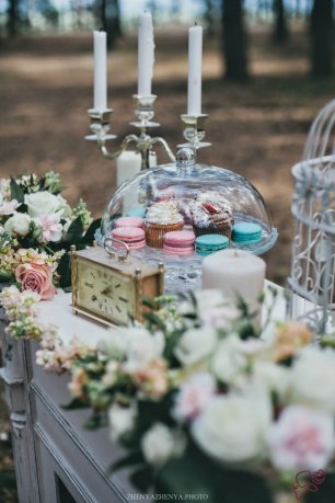 Сладкий стол с макарунами