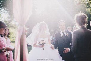 Свадебная церемония по утру