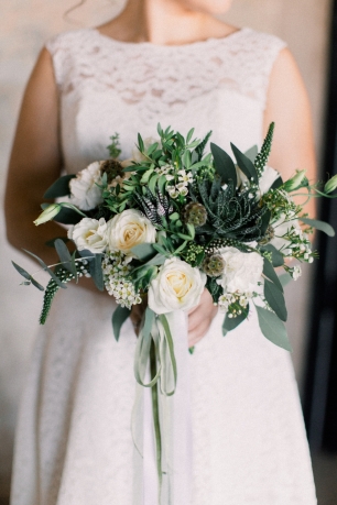 Лесной букет невесты