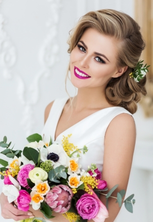 Летний образ невесты