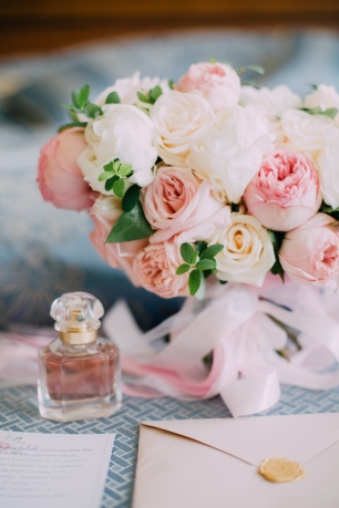 Садовый букет невесты