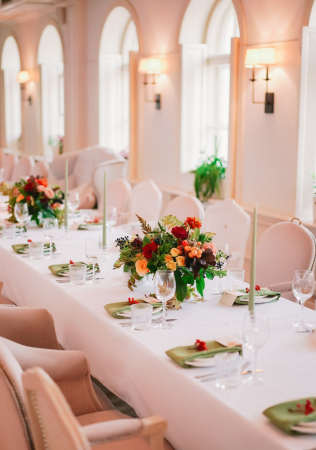 цвет свадьбы 2019, свадьба в зеленом цвете, флористика FLEUR DE VANILLE