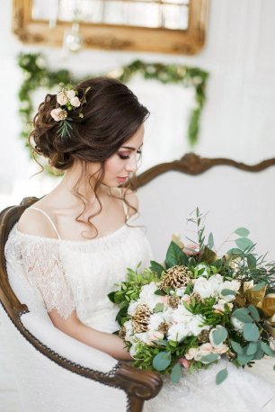 Золотой образ невесты