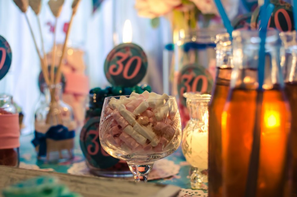 Candy-bar  на праздновании дня рождения.