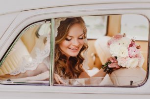 Нежный свадебный макияж