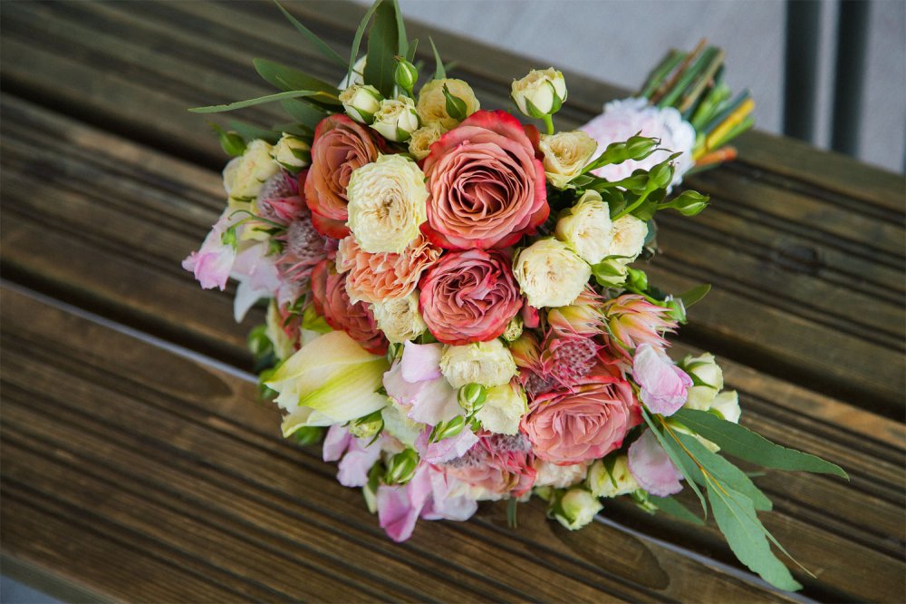 Букет невесты для Катюши.