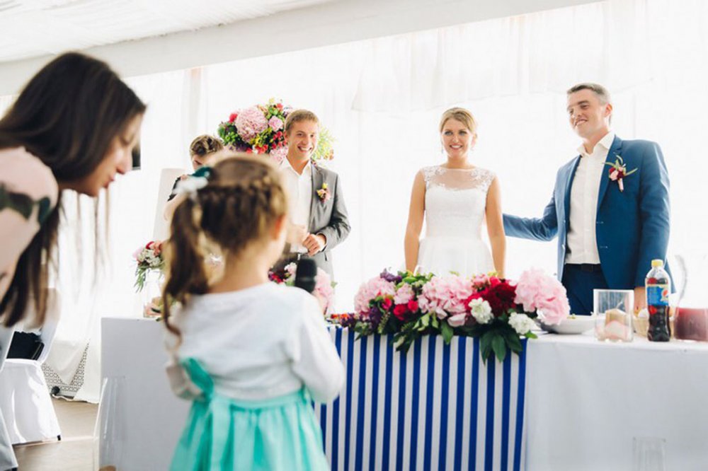 Полосатая свадьба Илья и Оксаны. 