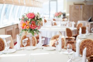 Композиции на столы гостей