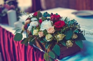 Композиция на свадебный стол