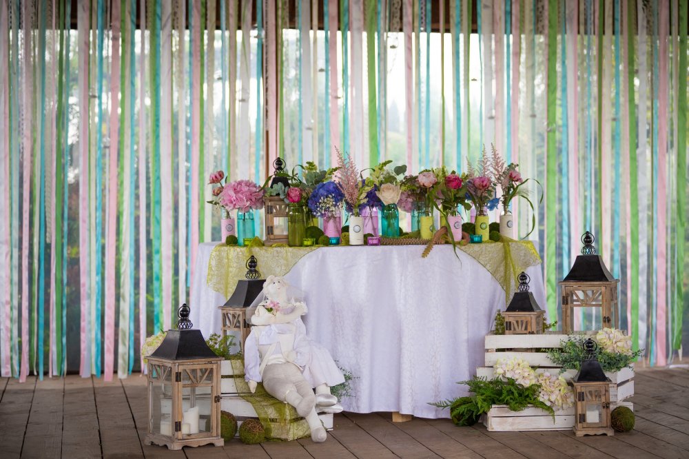 Декор на свадьбе Марии и Алексея 05.09.15