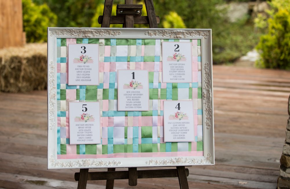 Декор на свадьбе Марии и Алексея 05.09.15