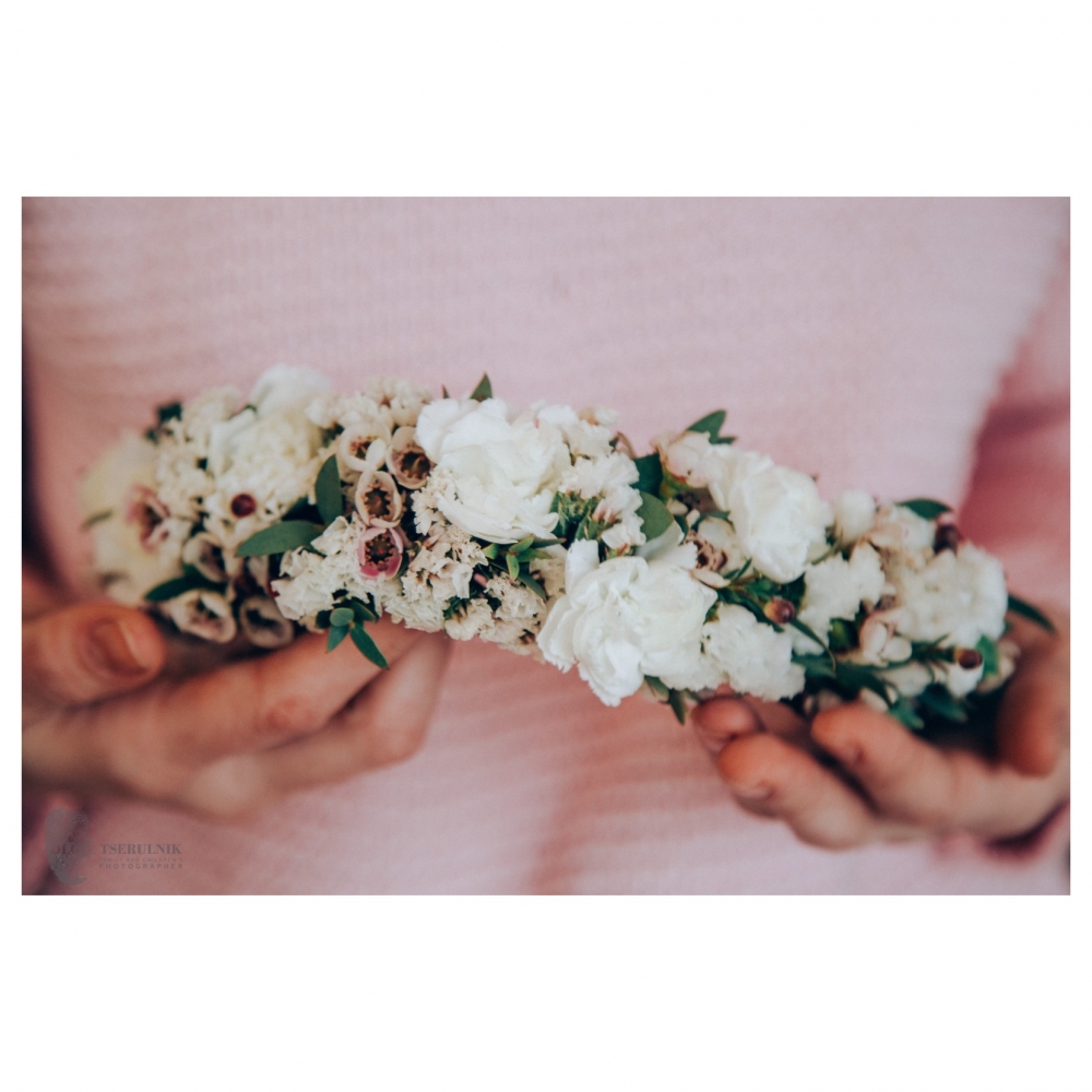 Венок из цветов 