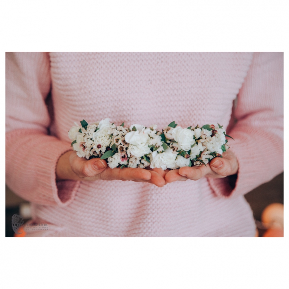 Венок из цветов для невестыв