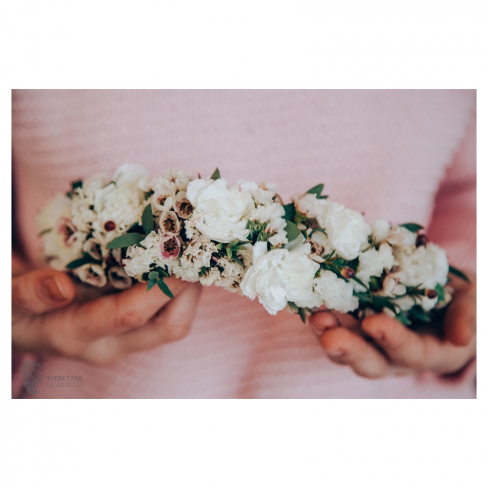 Венок из цветов 