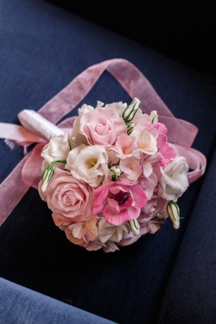 Букет невесты из полимерной глины