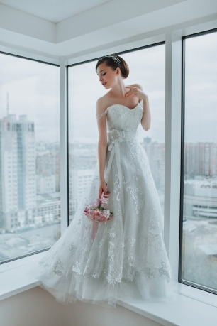 Букет невесты из полимерной глины