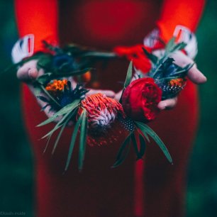 Венок в бохо-стиле