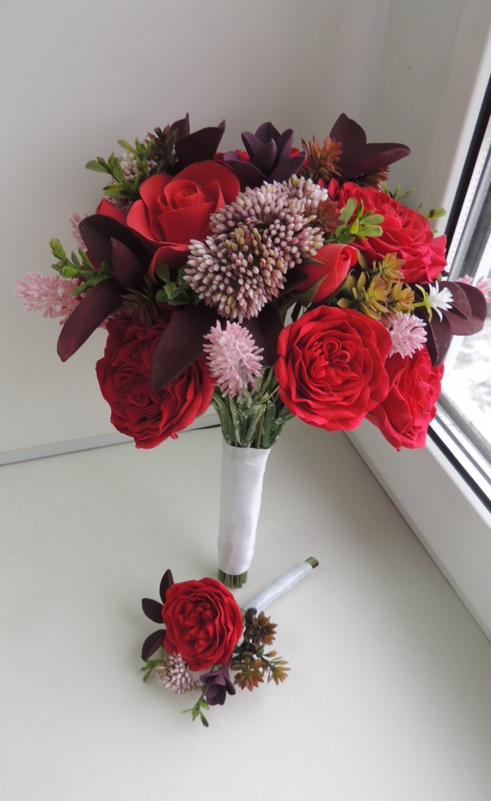 Букет из полимерной глины