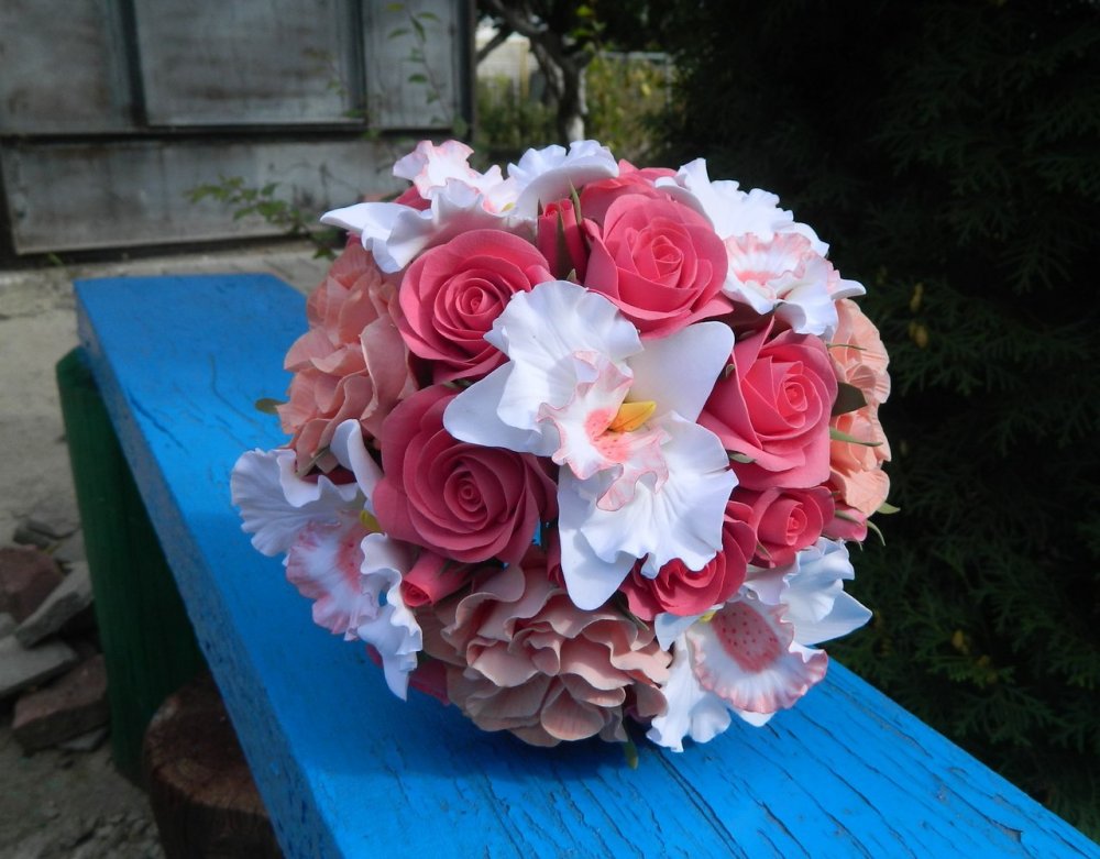 Букет из полимерной глины DECO