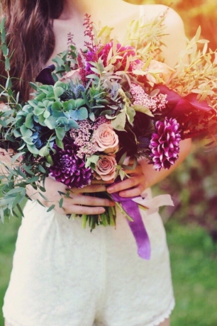Сочный букет для тех, кто любит яркие краски