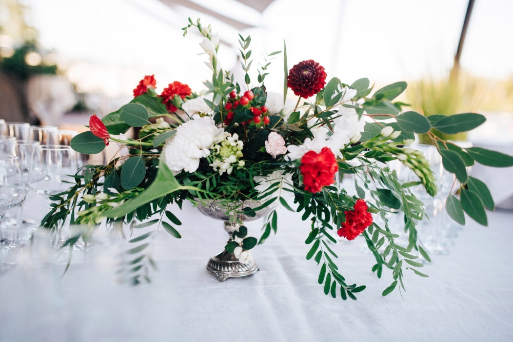 Камерная свадьба с насыщенной и благородной цветовой гаммой для ребят из Англии, Кары и Алекса)))