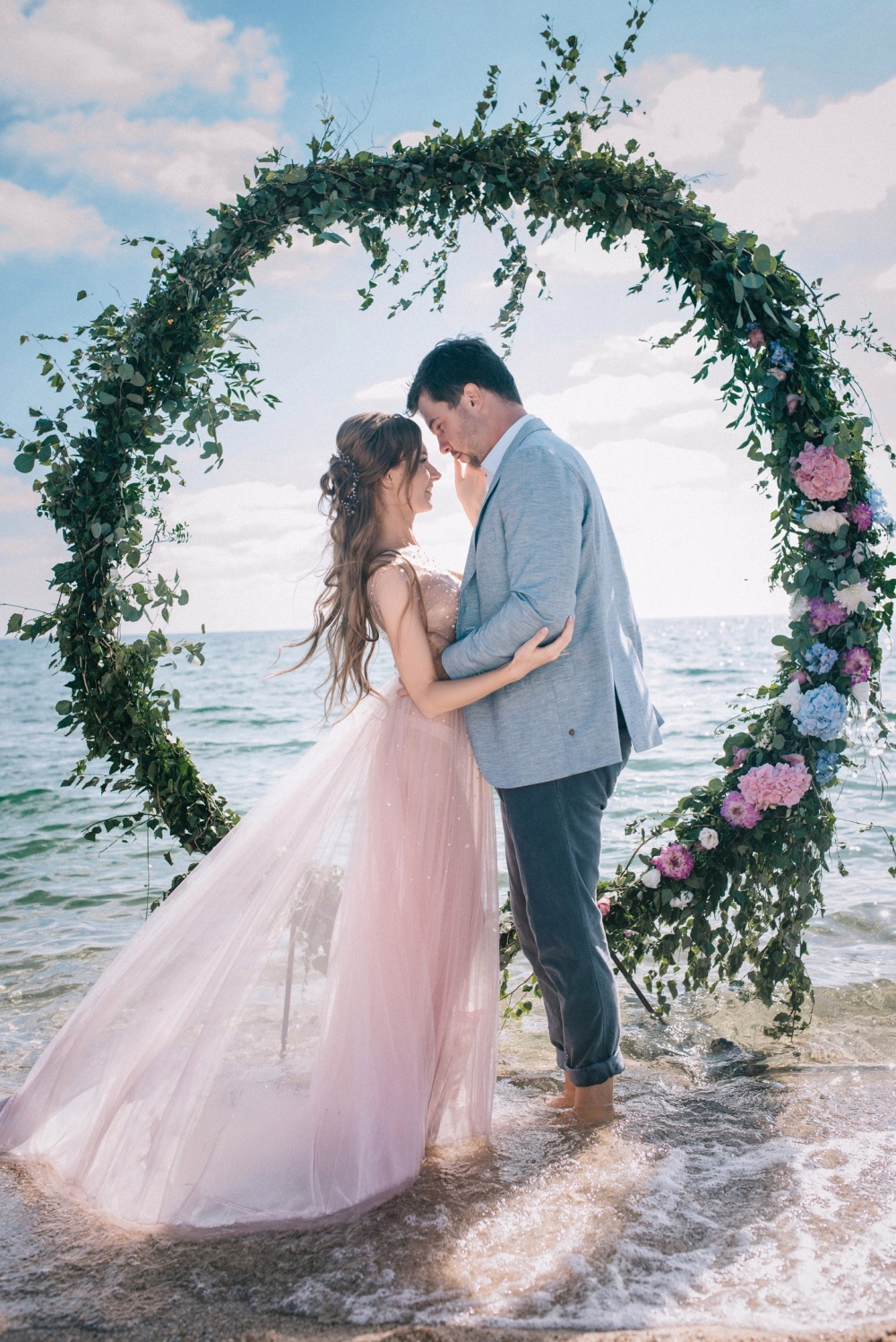 Свадьба замечательных ребят Екатерины и Антона на берегу осеннего моря)))